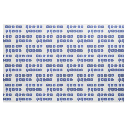 SlipperyJoe's rough trade 3-D blue ice blocks with Fabric
