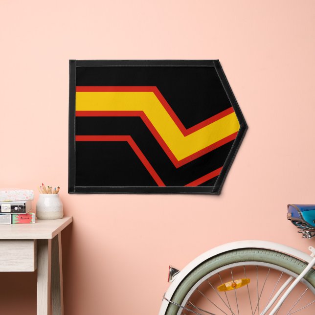SlipperyJoe's rubber pride flag arrows chevrons st (Insitu 2)