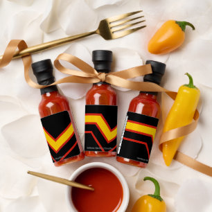 SlipperyJoe's rubber pride flag arrows chevrons st Hot Sauces