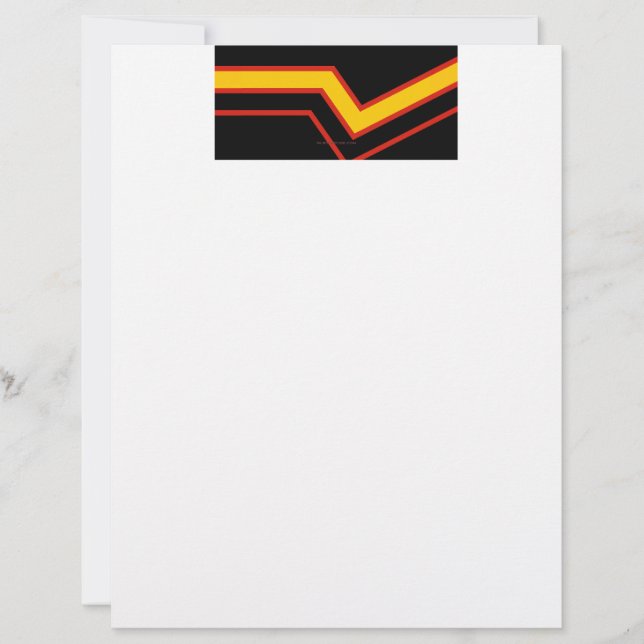 SlipperyJoe's rubber pride flag arrows chevrons st Letterhead (Front)