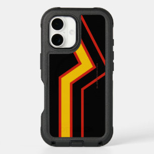 SlipperyJoe's rubber pride flag arrows chevrons st iPhone 16 Case