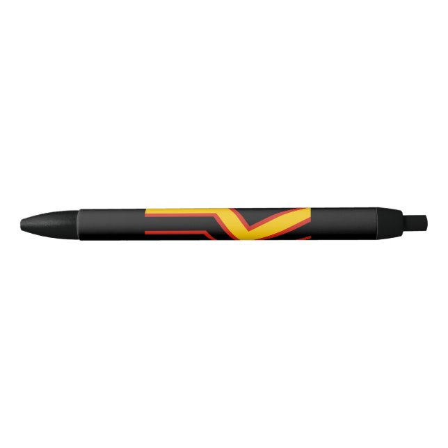 SlipperyJoe's rubber pride flag arrows chevrons st Pen (Front)