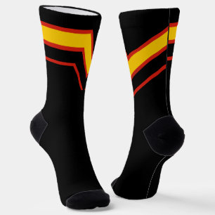 SlipperyJoe's rubber pride flag arrows chevrons st Socks
