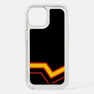 SlipperyJoe's rubber pride flag arrows chevrons st iPhone 15 Case