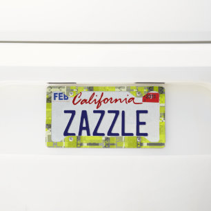 SlipperyJoe's Saint Patrick's Day dominating brigh License Plate Frame