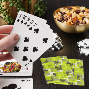 SlipperyJoe's Saint Patrick's Day dominating brigh Poker Cards