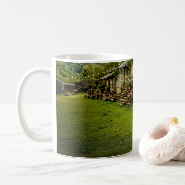 SlipperyJoe's Saint Patrick's Day festive leprecha Coffee Mug (With Donut)