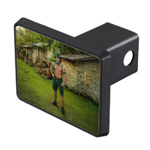 SlipperyJoe's Saint Patrick's Day festive leprecha Hitch Cover