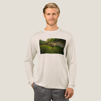 SlipperyJoe's Saint Patrick's Day festive leprecha Tri-Blend Shirt