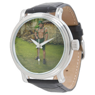 SlipperyJoe's Saint Patrick's Day festive leprecha Watch