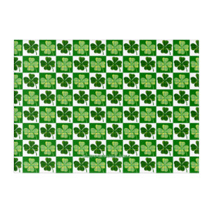 SlipperyJoe's Saint Patrick's Day four leaf clover Acrylic Print