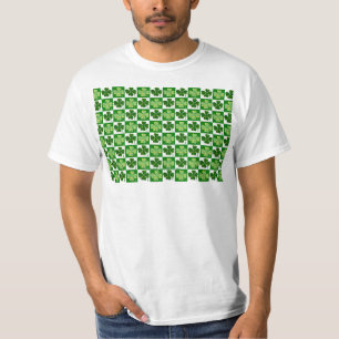 SlipperyJoe's Saint Patrick's Day four leaf clover T-Shirt