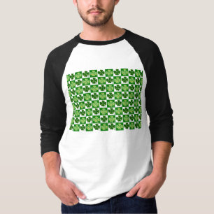 SlipperyJoe's Saint Patrick's Day four leaf clover T-Shirt