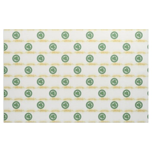 SlipperyJoe's Saint Patrick's Day glossy three lea Fabric