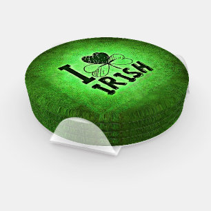 SlipperyJoe's Saint Patrick's Day holiday Irish pr Coaster Set