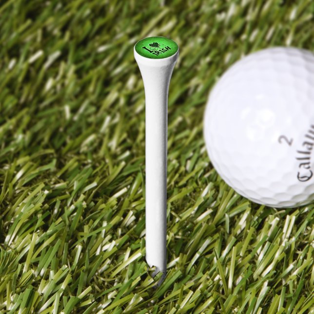 SlipperyJoe's Saint Patrick's Day holiday Irish pr Golf Tees (Grass)