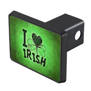 SlipperyJoe's Saint Patrick's Day holiday Irish pr Hitch Cover