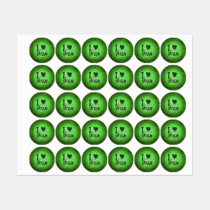 SlipperyJoe's Saint Patrick's Day holiday Irish pr Labels