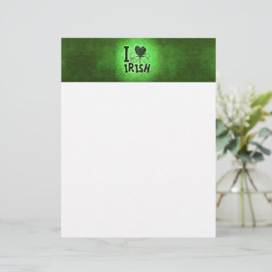 SlipperyJoe's Saint Patrick's Day holiday Irish pr Letterhead