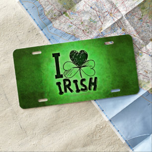 SlipperyJoe's Saint Patrick's Day holiday Irish pr License Plate