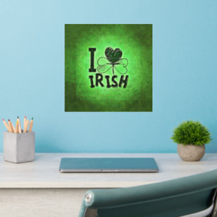 SlipperyJoe's Saint Patrick's Day holiday Irish pr Wall Decal