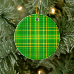 SlipperyJoe's Saint Patrick's Day Irish-inspired r Ceramic Ornament