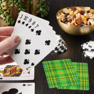 SlipperyJoe's Saint Patrick's Day reminiscent Iris Poker Cards