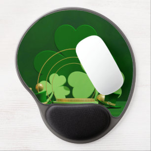 SlipperyJoe's Saint Patrick's Day theme leprechaun Gel Mouse Pad