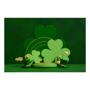 SlipperyJoe's Saint Patrick's Day theme leprechaun Poster