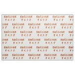 SlipperyJoe's sausage fest words long meat juicy t Fabric