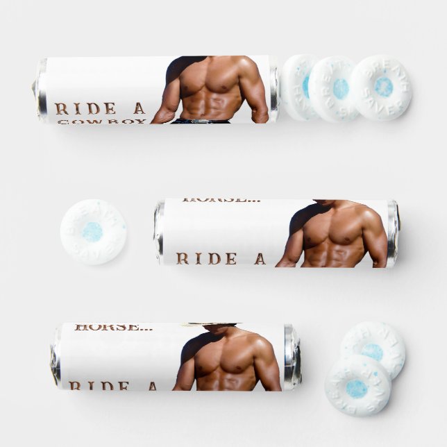 SlipperyJoe's save horse ride straw cowboy hat mus Breath Savers® Mints (Assorted)