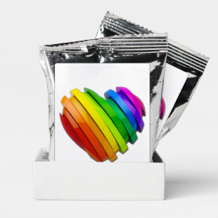 SlipperyJoe's sculptural three‑dimensional heart b Coffee Drink Mix