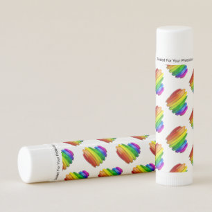 SlipperyJoe's sculptural three‑dimensional heart b Lip Balm