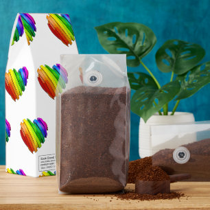 SlipperyJoe's sculptural three‑dimensional heart b Roasted Coffee