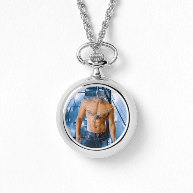 SlipperyJoe's shirtless hairy Latin Man sexy beard Watch (Front)
