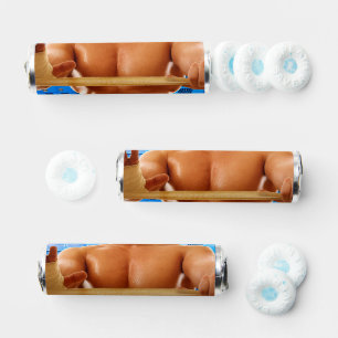 SlipperyJoe's shirtless muscular man abs chest sho Breath Savers® Mints