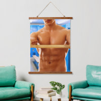 SlipperyJoe's shirtless muscular man abs chest sho