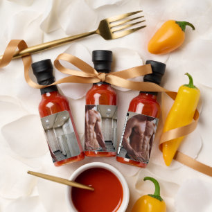 SlipperyJoe's shirtless muscular man torso sixpack Hot Sauces