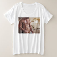 SlipperyJoe's shirtless muscular man torso sixpack