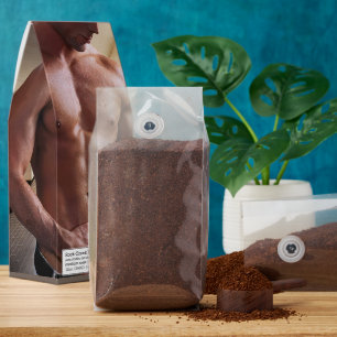 SlipperyJoe's shirtless muscular man torso sixpack Roasted Coffee