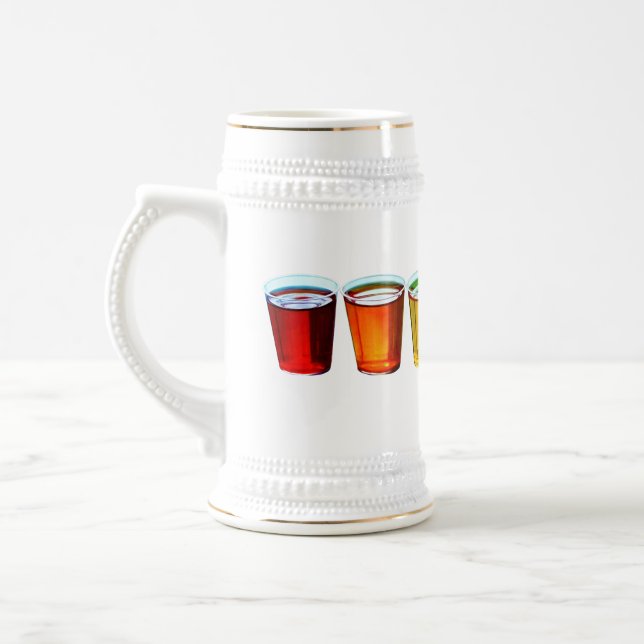 SlipperyJoe's shot glasses six cups arranged horiz (Left)