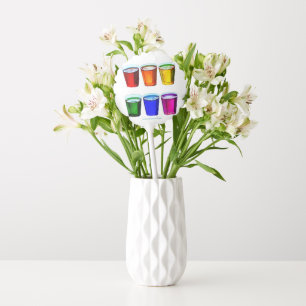 SlipperyJoe's shot glasses six cups arranged horiz Balloon