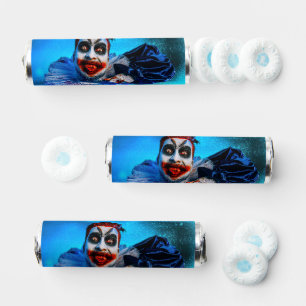 SlipperyJoe's sinister Halloween clown figure smea Breath Savers® Mints
