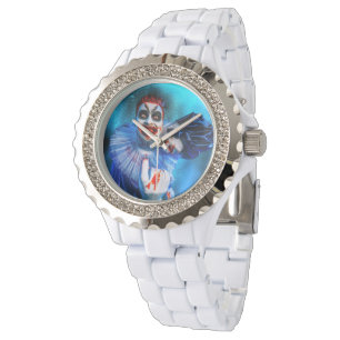 SlipperyJoe's sinister Halloween clown figure smea Watch