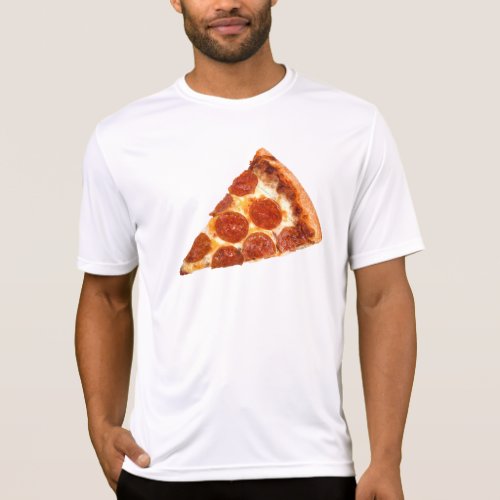 SlipperyJoes Sliced Pizza pepperoni cheese delici T_Shirt
