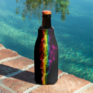 SlipperyJoe's smoke vivid rainbow-colors celebrate Bottle Cooler