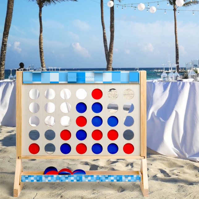 SlipperyJoe's squares artwork mosaic modern three- Fast Four (Wedding)