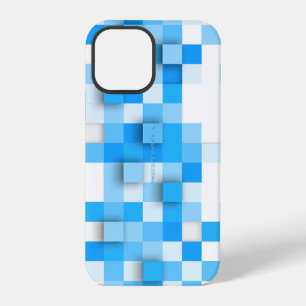 SlipperyJoe's squares artwork mosaic modern three- iPhone 12 Pro Case
