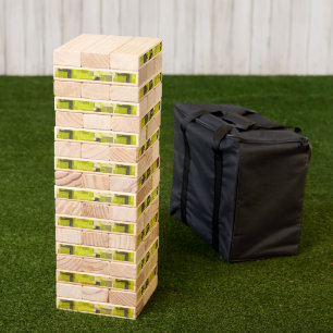 SlipperyJoe's St. Patrick's Day green Irish modern Topple Tower