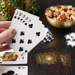 SlipperyJoe's steampunk-themed New Year round meta Poker Cards